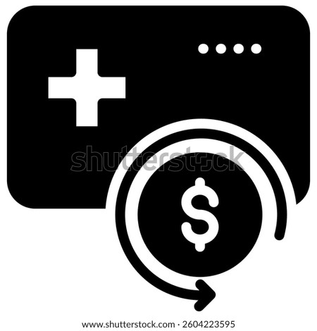 Reimbursement Icon Element For Design