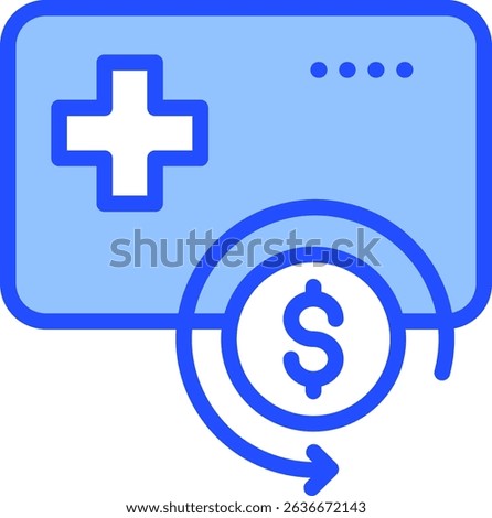 Reimbursement Icon Element For Design