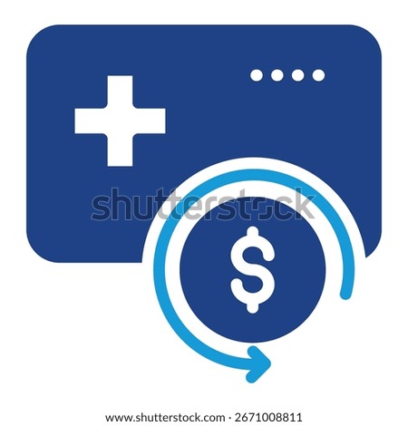 Reimbursement Icon Element For Design