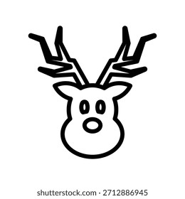 Hirsch-Symbol, Linien-Vektorgrafiken