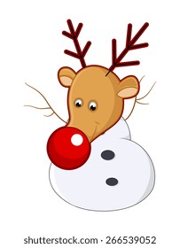 Reindeer Animal Face Expression