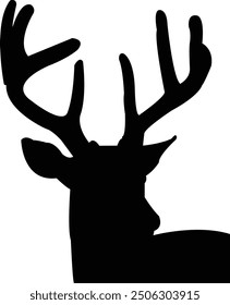 Reindeer Antlers – Nature-Inspired Silhouette Art	
