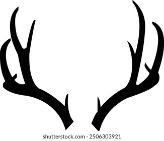 Reindeer Antlers – Nature-Inspired Silhouette Art	
