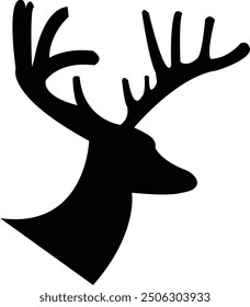 Reindeer Antlers – Nature-Inspired Silhouette Art	
