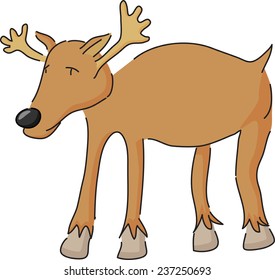 reindeer cartoon
