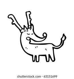 reindeer cartoon