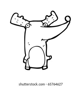reindeer cartoon