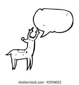 reindeer cartoon