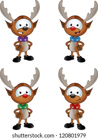 Reindeer Character - Hands On Hips