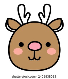 reindeer cute,reindeer,smiling reindeer,adornment,winter,decorations,christmas,face,zoo,safari,baby animal,wild life,animals,animal,wild animals,jungle,icon,fowl symbol,kids animal
