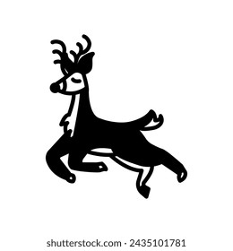 Reindeer Diet  icon in vector. Logotype
