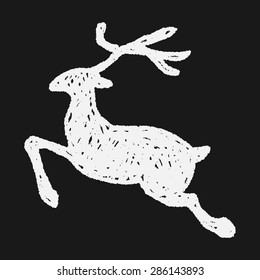 reindeer doodle