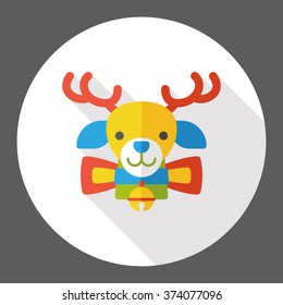 reindeer flat icon