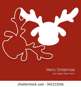 reindeer head
