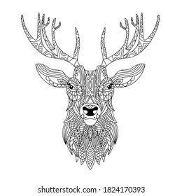 935 Deer mandala art Images, Stock Photos & Vectors | Shutterstock