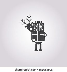 Reindeer icon.