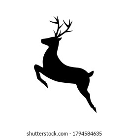 reindeer isolated on white background