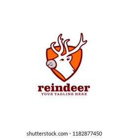 Reindeer Logo Template