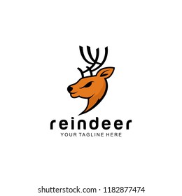 Reindeer Logo Template