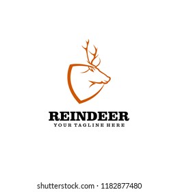 Reindeer Logo Template