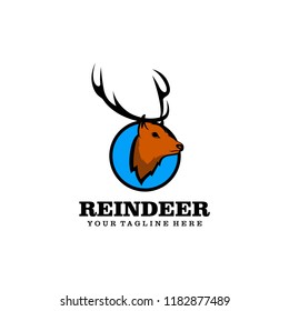 Reindeer Logo Template