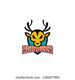 Reindeer Logo Template