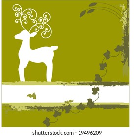 reindeer in meadow