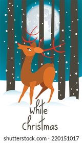Reindeer, Merry christmas