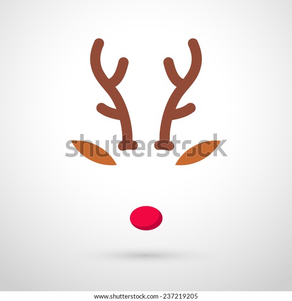 12,995 Red Nose Deer Images, Stock Photos & Vectors | Shutterstock