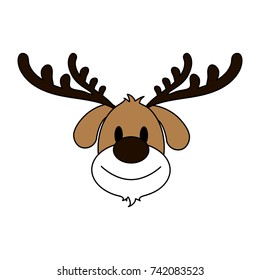 reindeer rudolph christmas related icon image