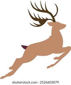 Rena executando silhueta mão desenhada