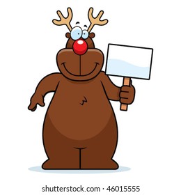 Reindeer Sign