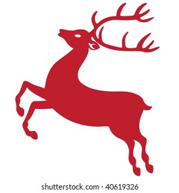 19,739 Reindeer Silhouette Cartoon Images, Stock Photos & Vectors ...