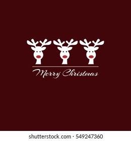 Reindeer - vector graphic