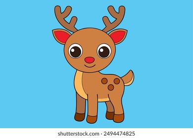 reindeer vector graphics for Christmas! Perfect for festive designs and projects.





