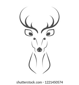 Reindeer vector illustration 