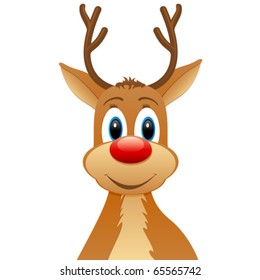 reindeer - vector illustration
