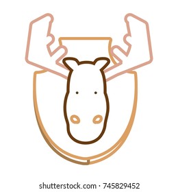 reindeer  vector illustration