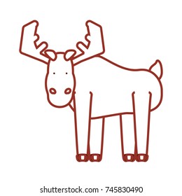reindeer vector illustration