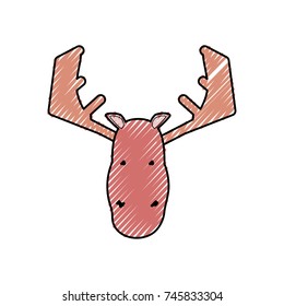 reindeer vector illustration