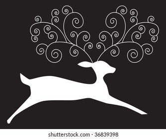 reindeer white