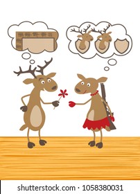 Reindeers and love.