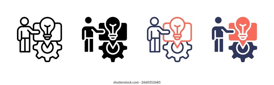 Reinforcement Icon Element For Design And Vector