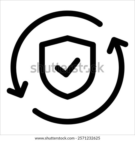Reinsurance Icon Element For Design