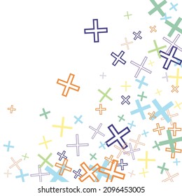 Reject cross icon spiral twirl composition.  Religion themed background. Design for crucifix cross, Christianity, prayer