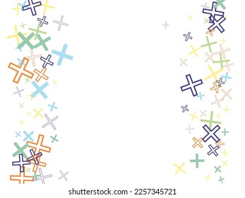 Reject cross icon spiral twirl composition.  Religion themed background. Design for crucifix cross, Christianity, prayer