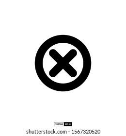 Reject icon, design inspiration vector template for interface and any purpose