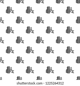 Reject money bribery pattern seamless repeat background for any web design