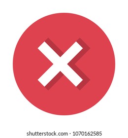 Reject vector icon