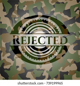 Rejected camo emblem